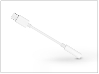 USB Type C adapter 3 5 mm jack füllhallgatóhoz   fehér eladó