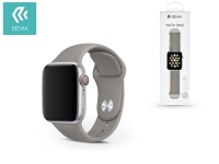 Apple Watch lyukacsos sport szíj   Devia Deluxe Series Sport Band   42 44 mm   gray eladó