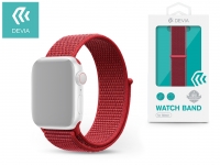 Apple Watch lyukacsos sport szíj   Devia Deluxe Series Sport3 Band   38 40 mm   red eladó