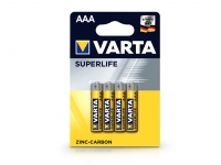 VARTA Superlife Zinc Carbon AAA ceruza elem   4 db csomag eladó