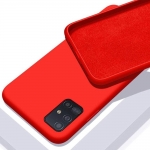 Prémium szilikon tok   Samsung Galaxy A32 5G Piros eladó