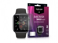 Apple Watch Series 4 5 (44 mm) ütésálló képernyővédő fólia   MyScreen Protector AntiCrash Shield Edge3D   2 db csomag   transparent eladó