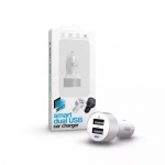 Smart Dual USB Car Charger White eladó