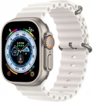 Apple Watch Ultra GPS 49mm Titánium Tok  Óceán Fehér Pánt MNHF3 eladó