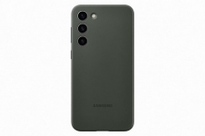 Samsung Galaxy S23 Plus szilikon védőtok Sötétzöld eladó