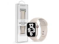Apple Watch szilikon sport szíj   Devia Silicone Deluxe Series Sport Watch Band   38 40 41 mm   antique white eladó