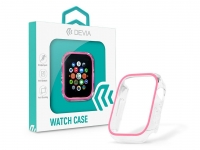 Apple Watch szilikon védőtok   Devia Luminous Series Shockproof Case For iWatch   44 mm   peach eladó