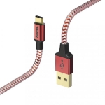 HAMA USB A   Lightning adat  és töltőkábel 1 5 m es vezetékkel   HAMA ReflectiveUSB A   Lightning Cable   piros eladó