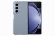 Samsung Galaxy Z Fold 5 Eco bőr tok  Kék eladó