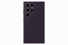 Samsung Galaxy S24 Ultra szilikon tok  Sötét lila eladó