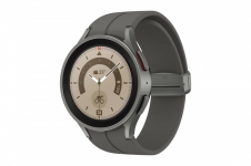 Samsung Watch5 Pro (45mm e sim) okosóra Titánium szürke eladó